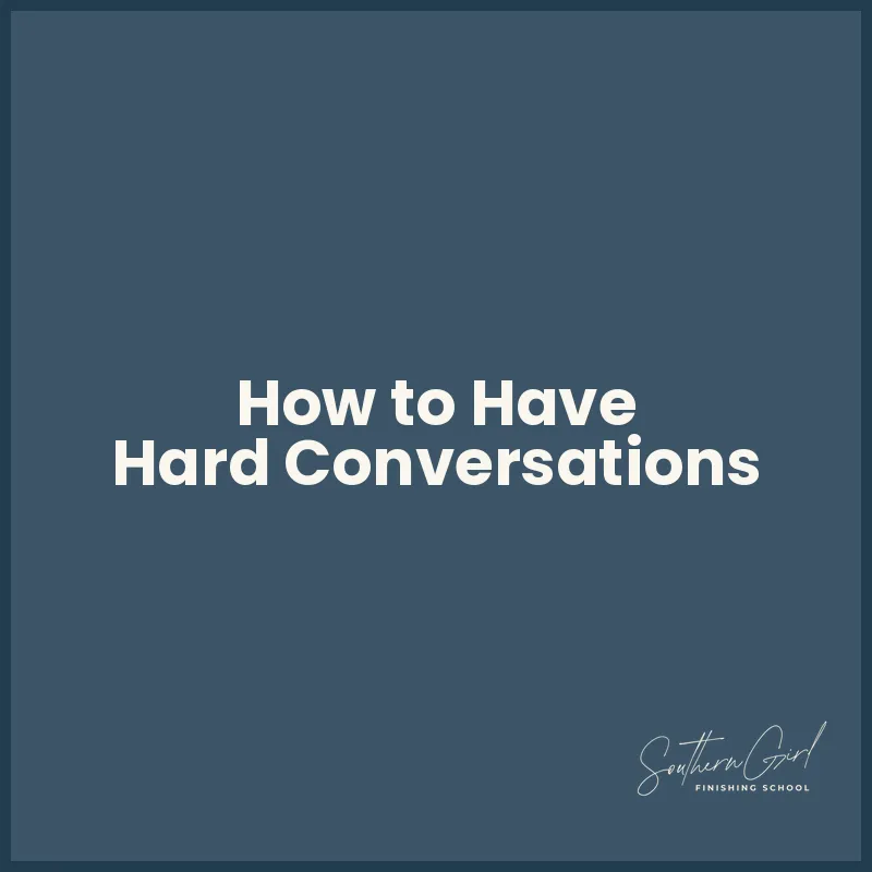 How to Have Hard Conversations