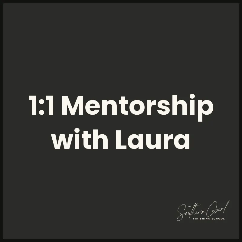 1:1 Mentorship with Laura