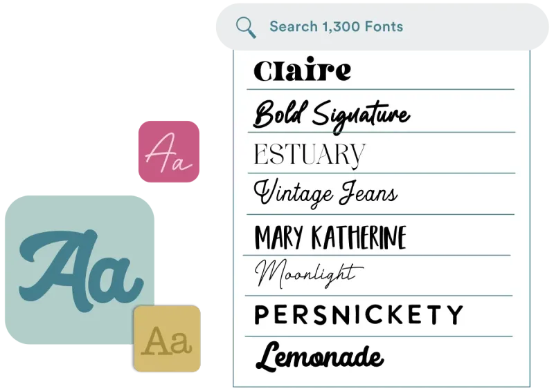Exclusive Fonts