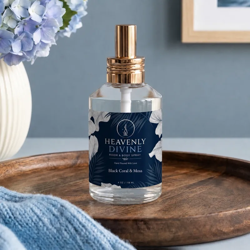 Black Coral & Moss Room & Body Spray — 4 Oz / 118 ml