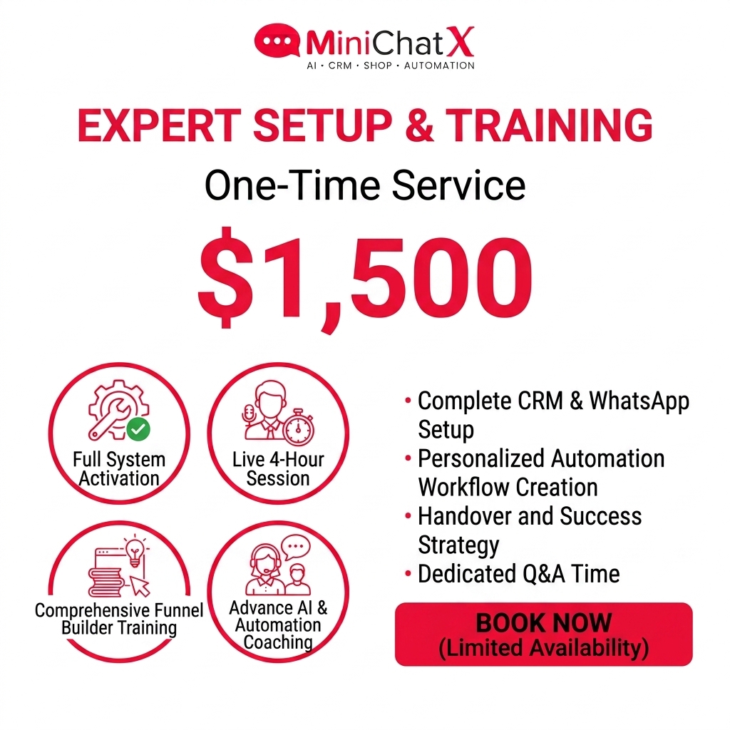 MiniChat X Professional Onboarding Support