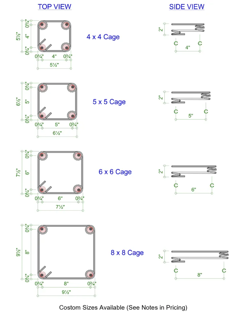 Column Box Cages