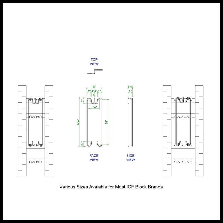 Deep Lintel Stirrups