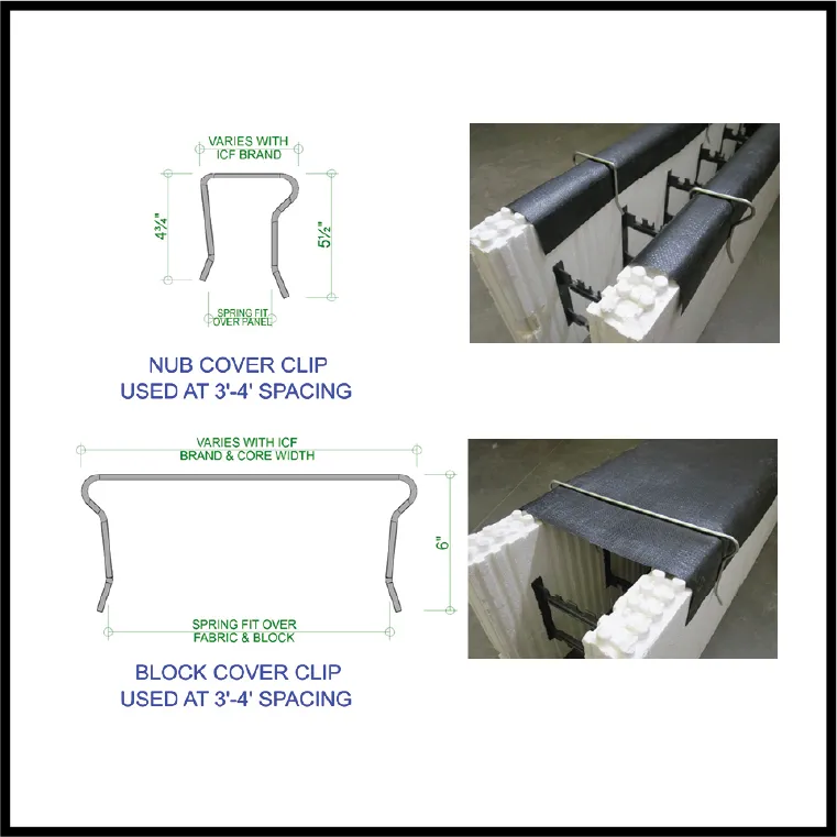 Nub & Block Cover Clips