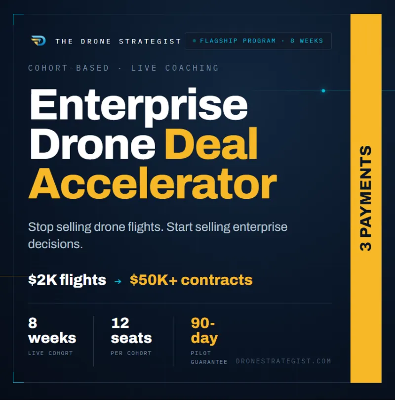 Enterprise Drone Deal Accelerator - 3 Payments