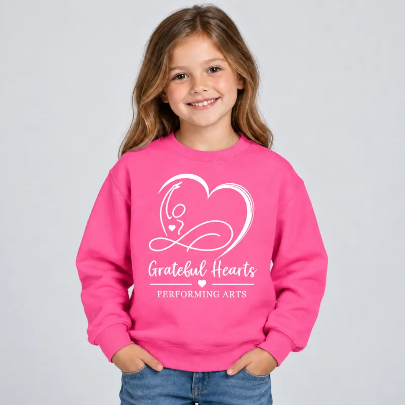 Childs Cotton Sweatshirt Pink