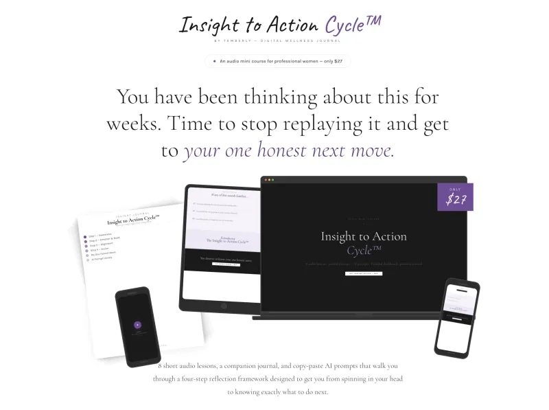 Insight to Action Cycle™ Mini Course