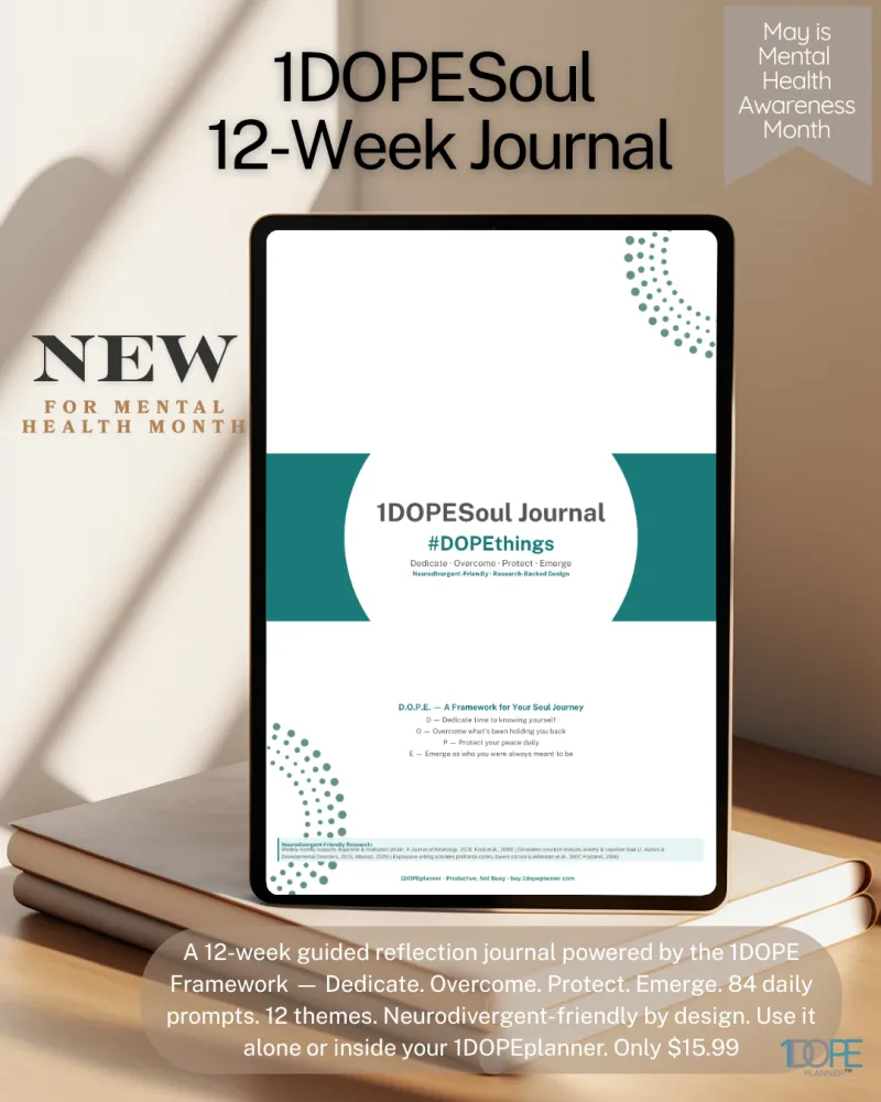 New! 1DOPESoul Journal  (12 week based)