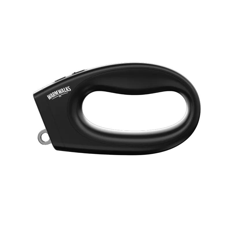COMING SOON | Warm Walks Smart Grip — Heated Leash Handle with Built-In Flashlight, USB-C Power & 6ft Rope Lead