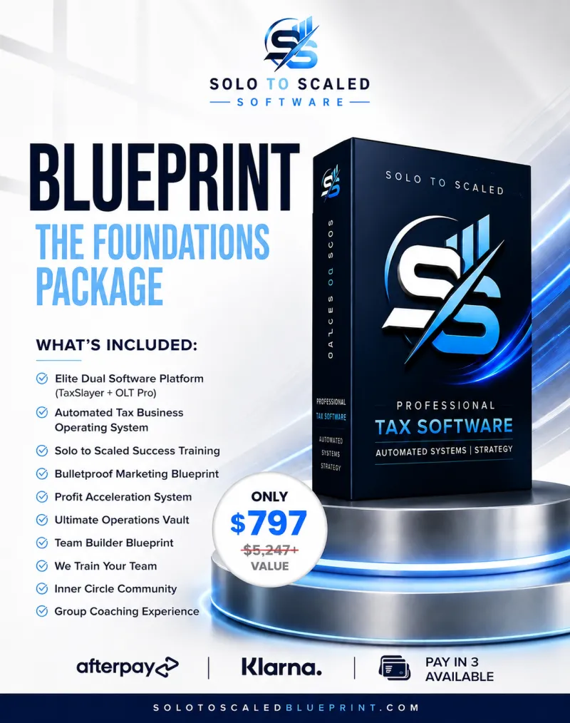 Blueprint Package - Pay in 3 (OTO)