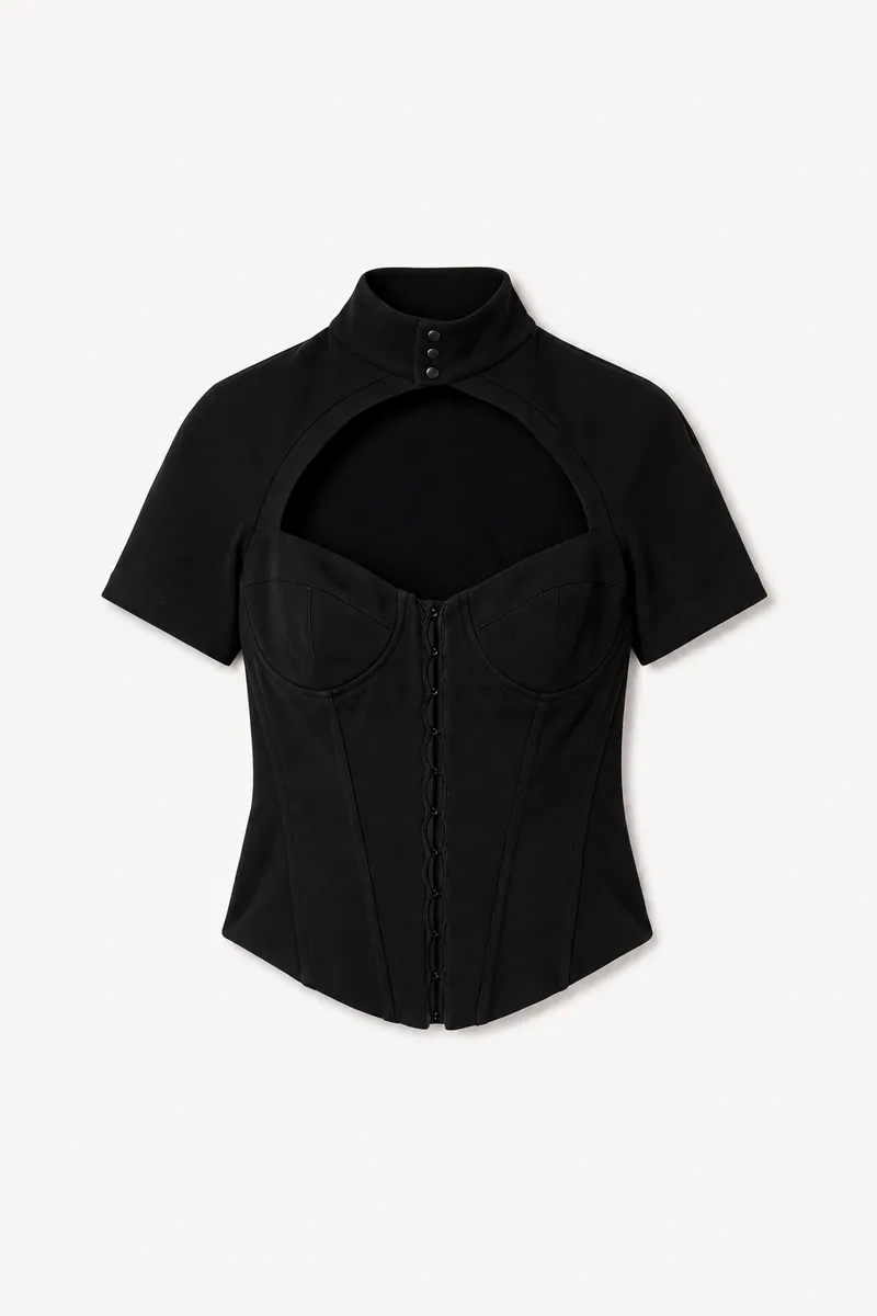 ULTRA FITTED BUSTIER TOP