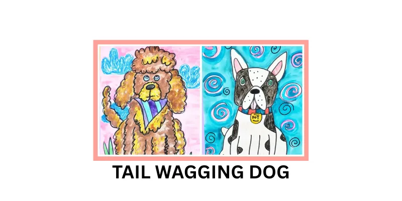 Tail Wagging Dog Art Kit