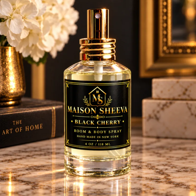 Black Cherry Room & Body Spray – 4 oz / 118 ml