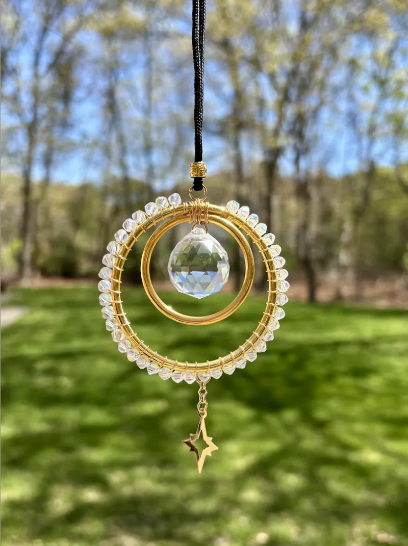 Starlight Car Charm- Rearview Mirror Crystal SunCatcher