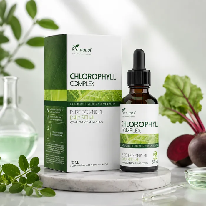 Chlorophyll Complex – Extracto Líquido de Alfalfa y Remolacha | 50 ml