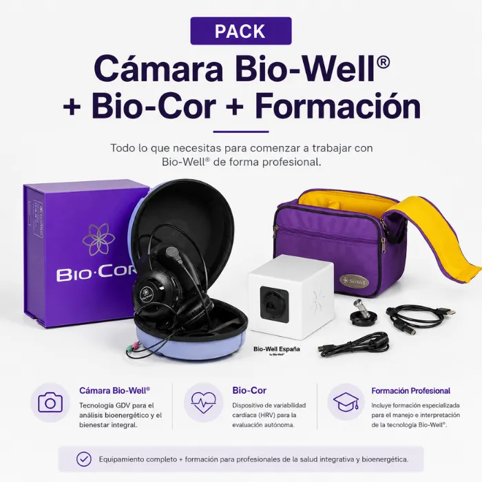 Pack Cámara Bio-Well® + Bio-Cor + Formación Profesional