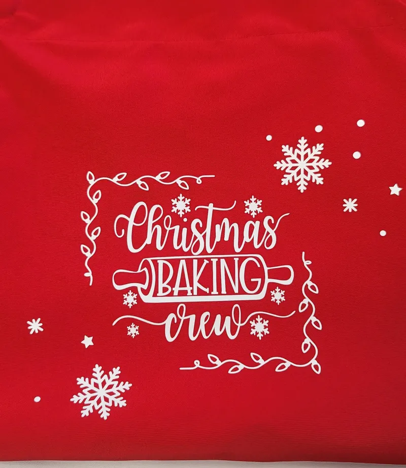 "Christmas Baking Crew" Holiday Apron