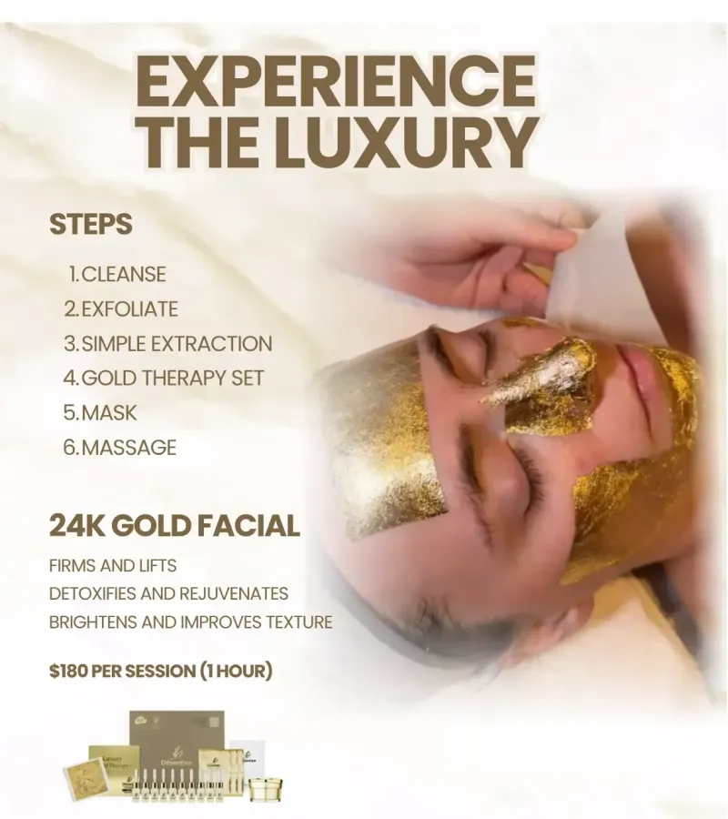24K Gol facial