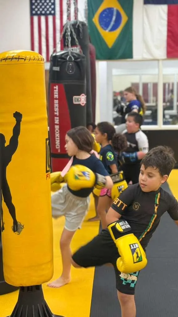Muay Thai training at Brazilian Top Team