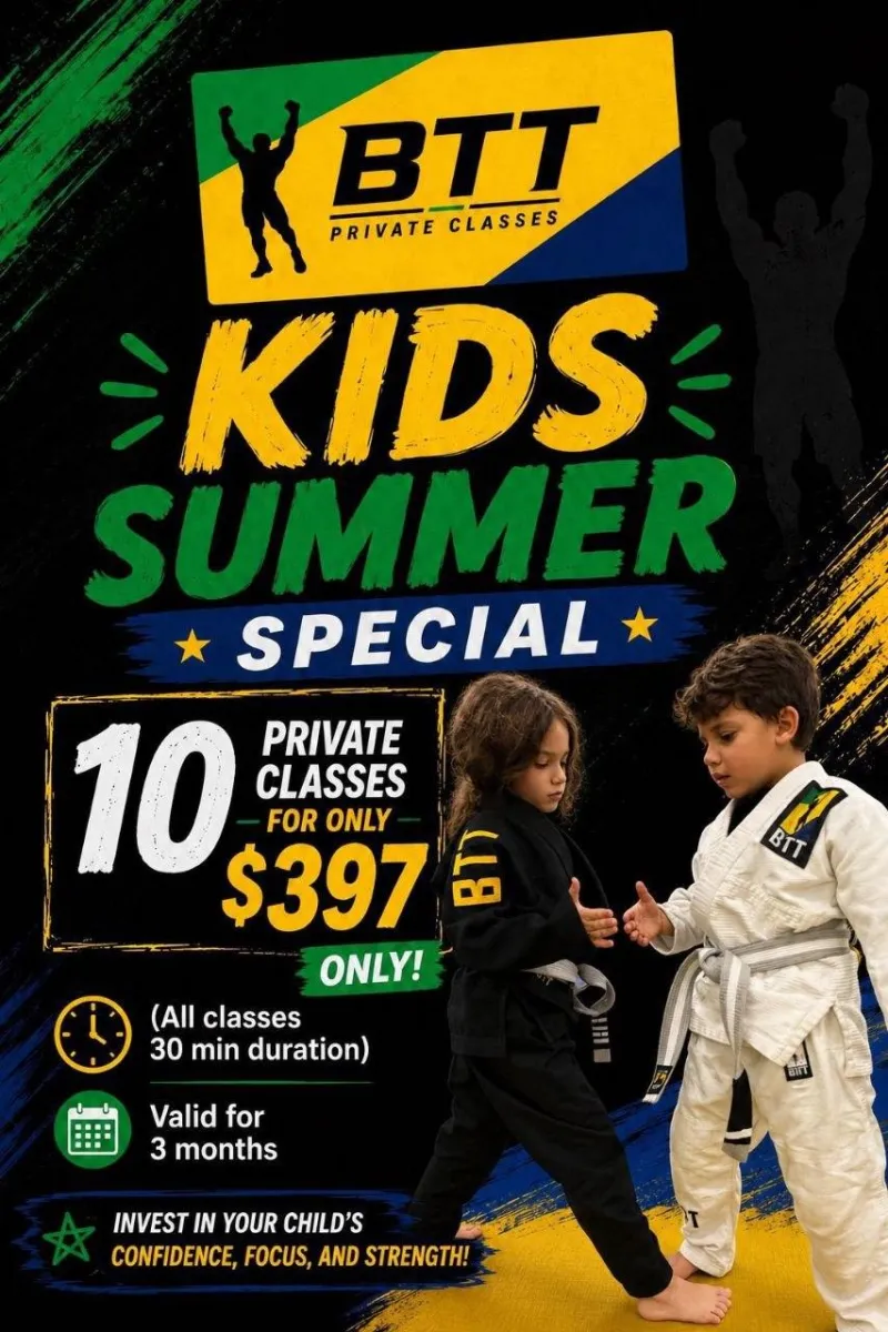 KIDS PRIVATE CLASSES SUMMER SPECIAL