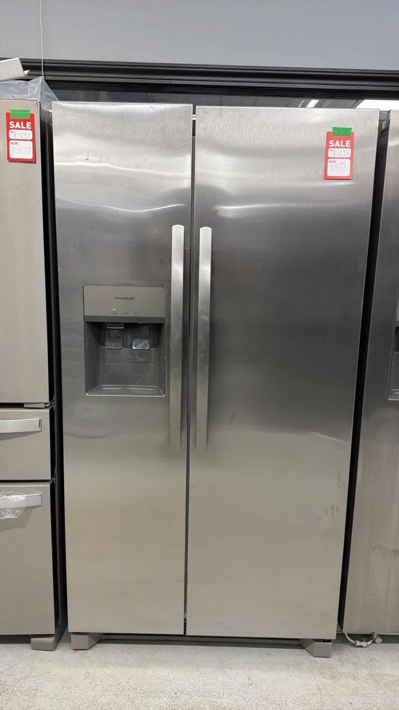 Frigidaire FRSS2623ASN 25.6 Cu. Ft. Side-by-Side Refrigerator – Stainless Steel