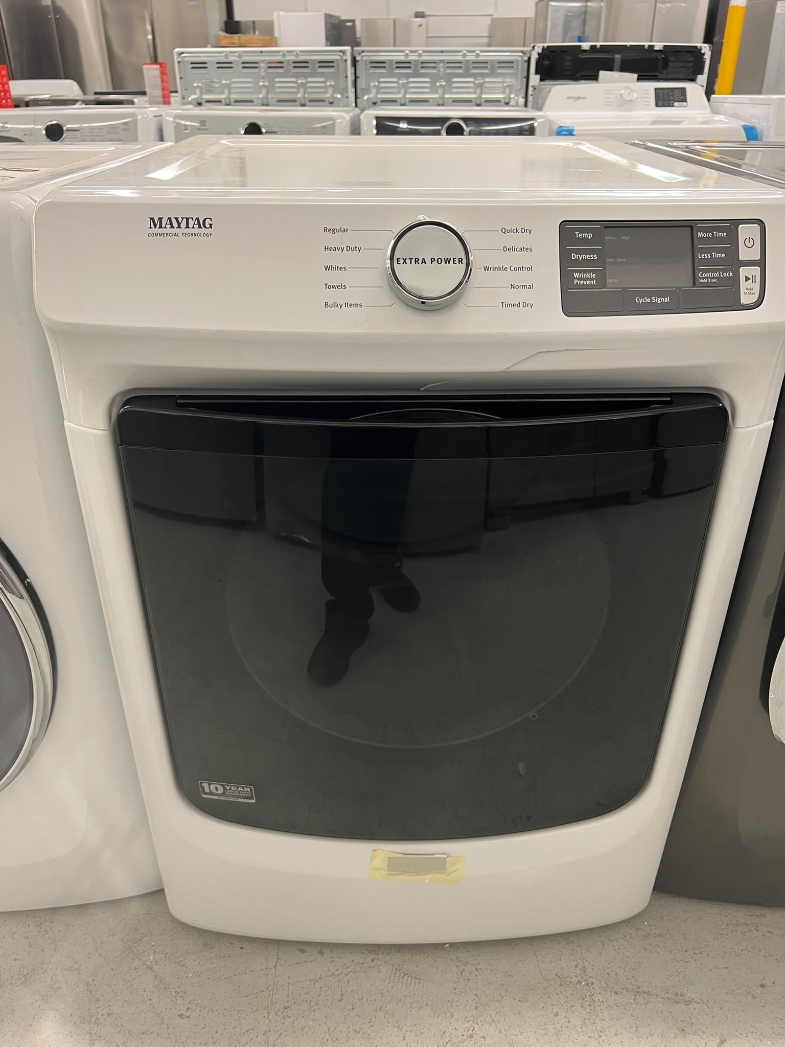 Maytag YMED5630HW2 7.3 Cu. Ft. Front Load Electric Dryer
