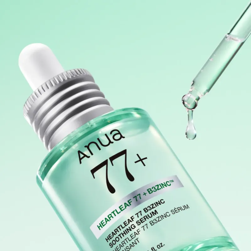 Anua Heartleaf 77 B3Zinc Soothing Serum 30ml double pack