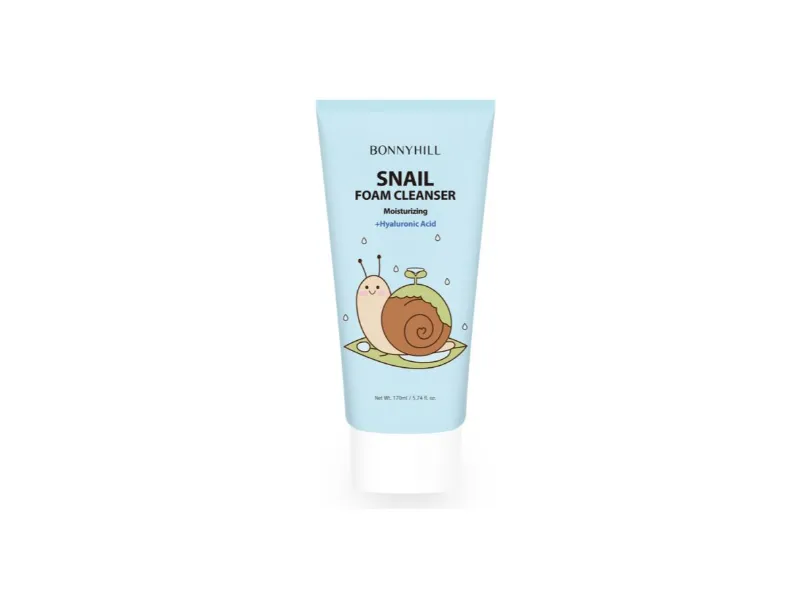 Bonny Hill Snail Hyaluronic Foam Cleanser