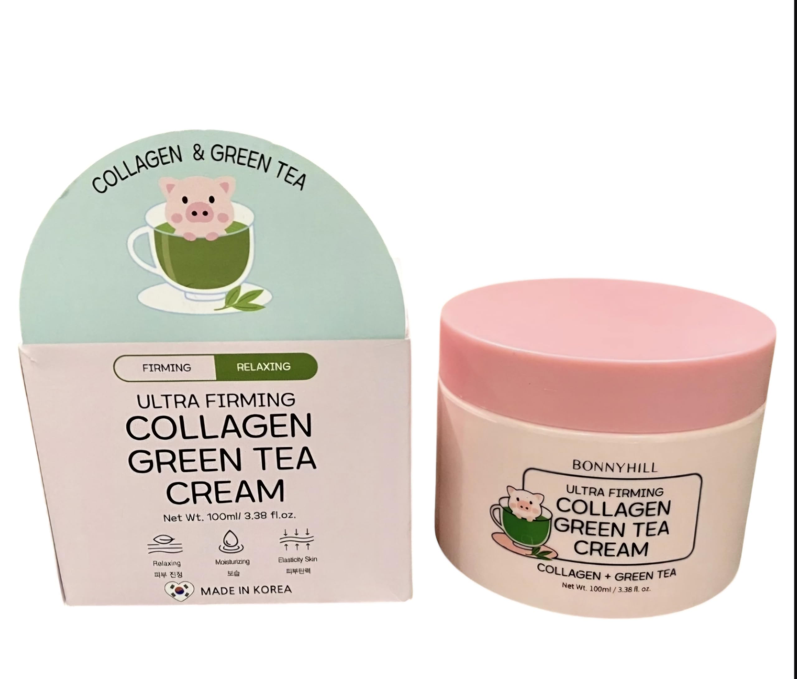 Bonny Hill Collagen Green Tea Moisturizing Cream