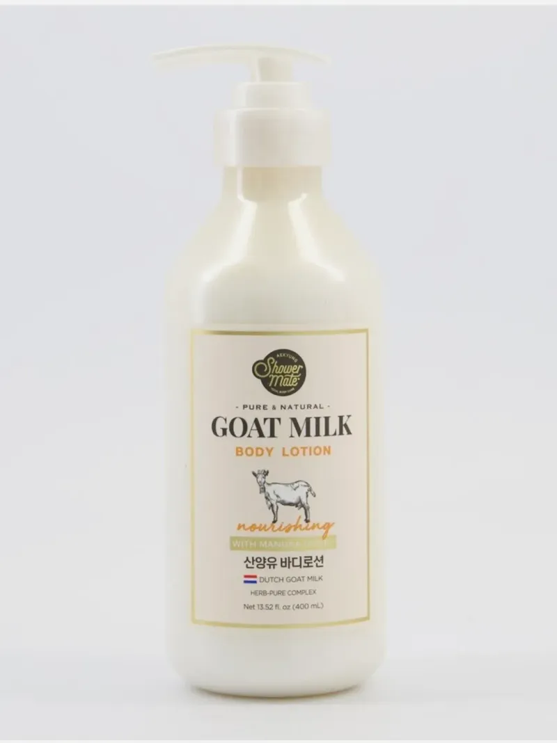 Shower Mate Goat Milk Body Lotion - Manuka Honey