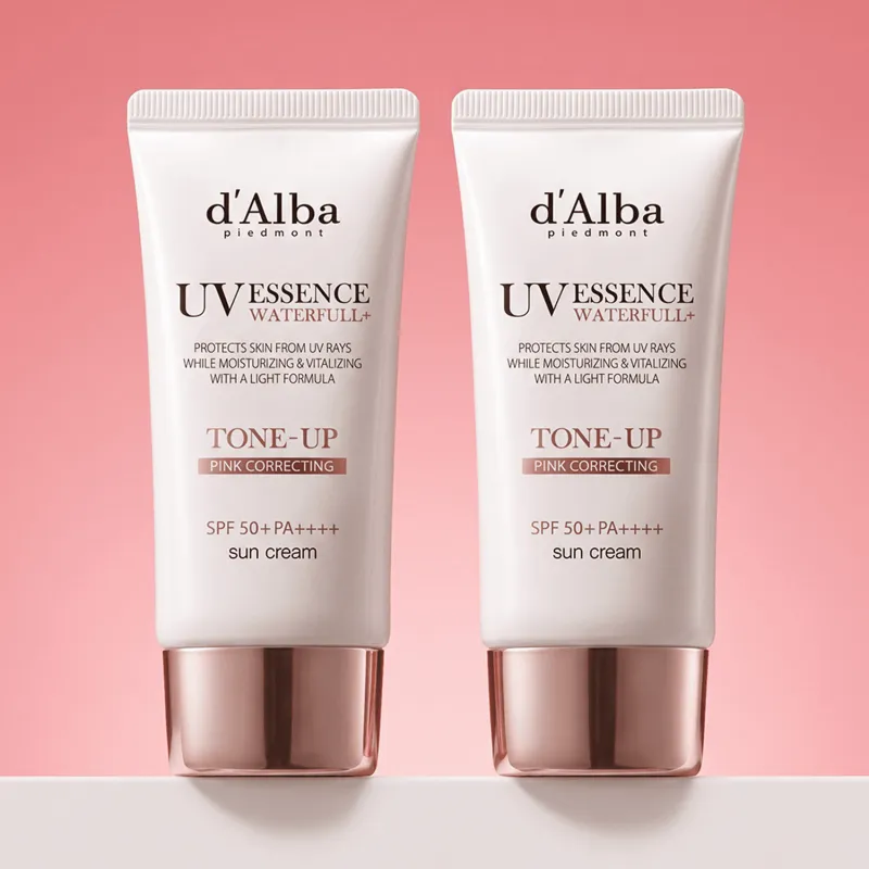 d'Alba waterfull tone up PINK sunscreen 2/box