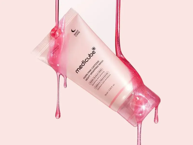 Medicube PDRN Pink Collagen Night Wrap Mask