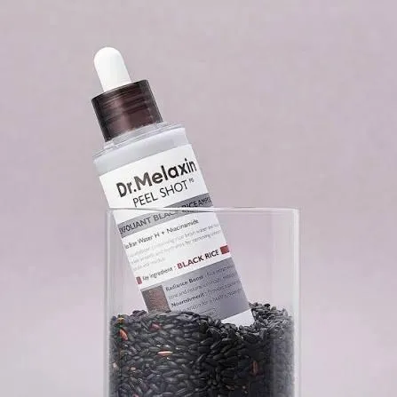 Dr. Melaxin Peel Shot Exfoliating Black Rice Ampoule