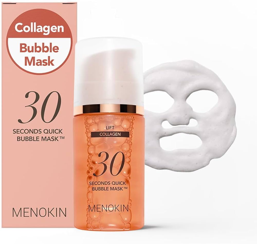 Menokin 30 secs Quick Bubble Mask - Lifting (Collagen)
