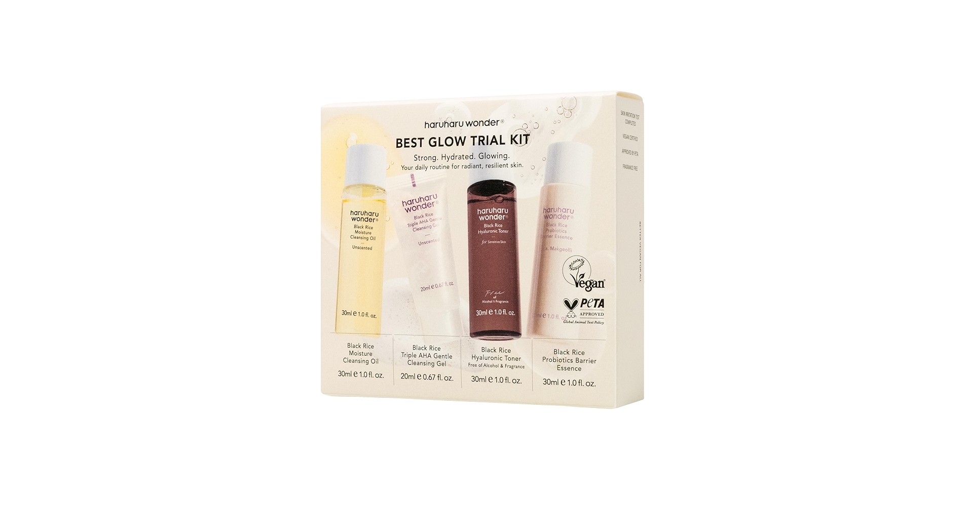 Haruharu Wonder Best Glow Trial Kit
