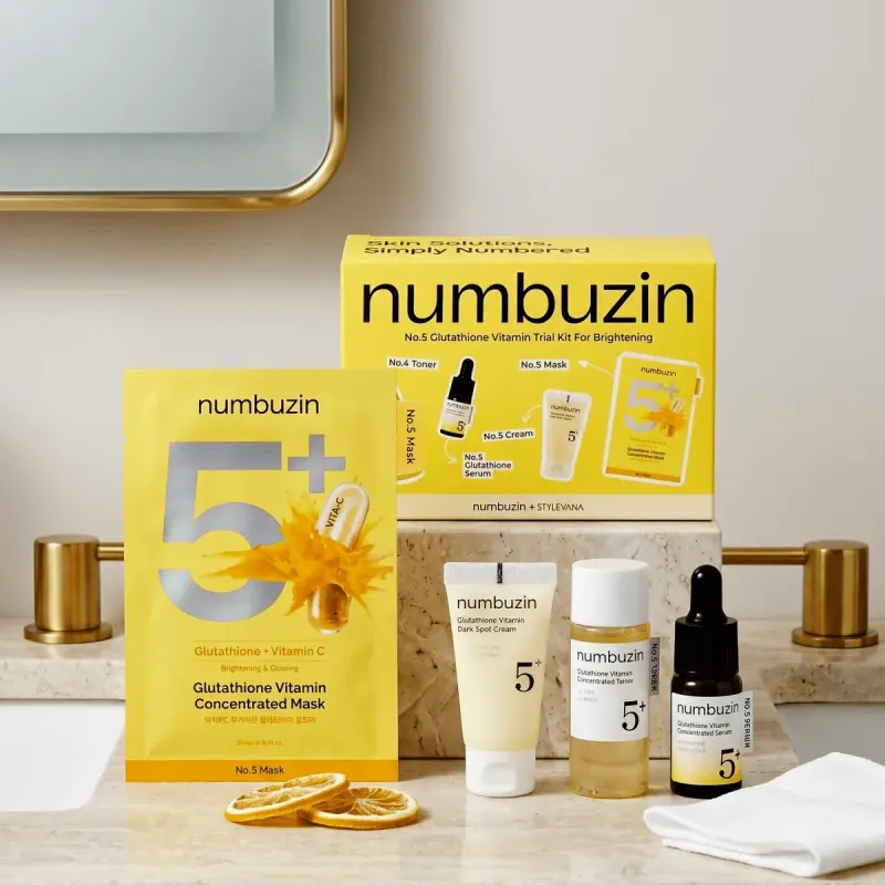 Numbuzin No 5 Glutathione Vitamin Trial Kit