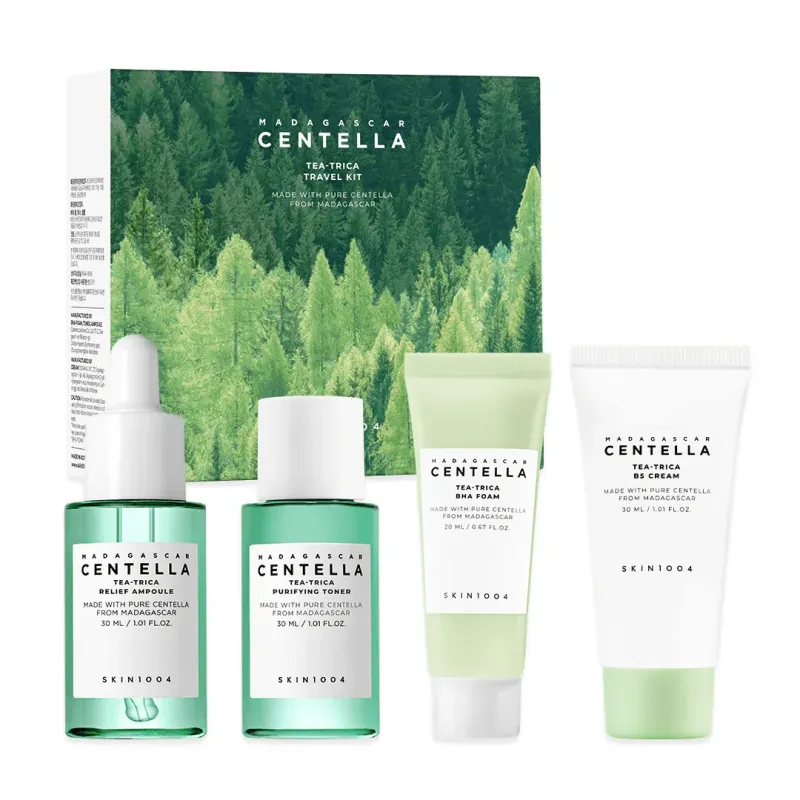 Skin1004 Madagascar Tea Tree travel kit set