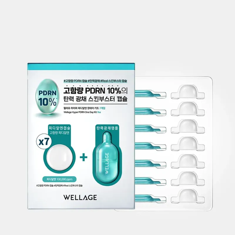 Wellage Hyper PDRN One Day Kit Set 7 sets