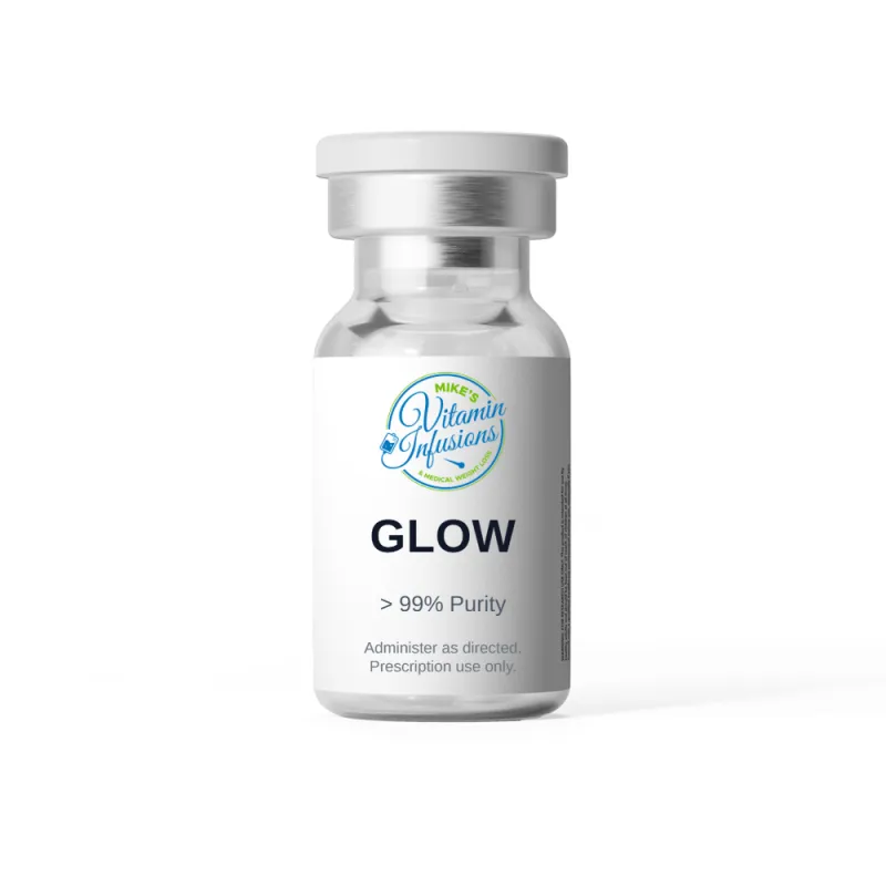 GLOW (BPC-157 / GHK-CU / TB-500)10mg/50mg/10mg/mL (3mL) - Lyophilized