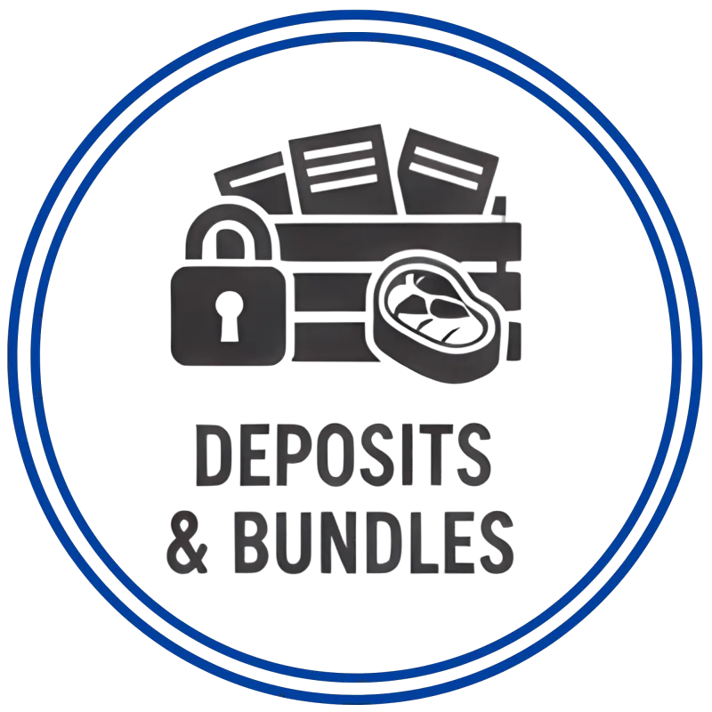 Deposits and Bundles