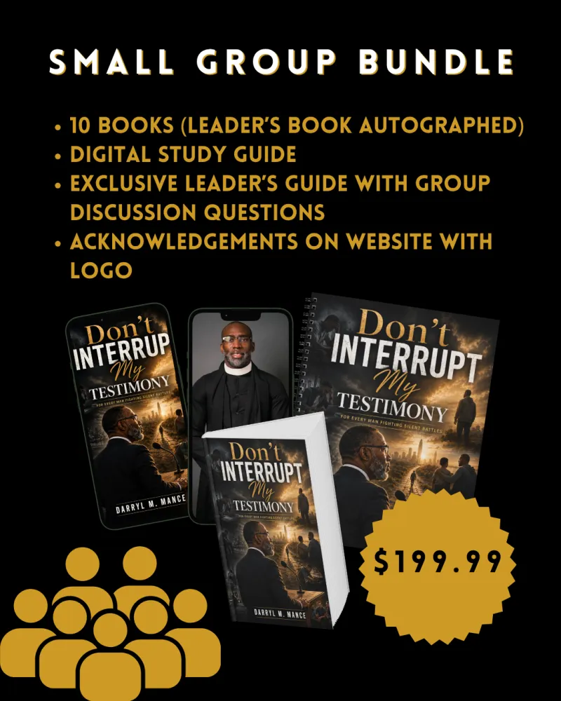 Don't Interrupt My Testimony Pre-launch - Small Group Bundle