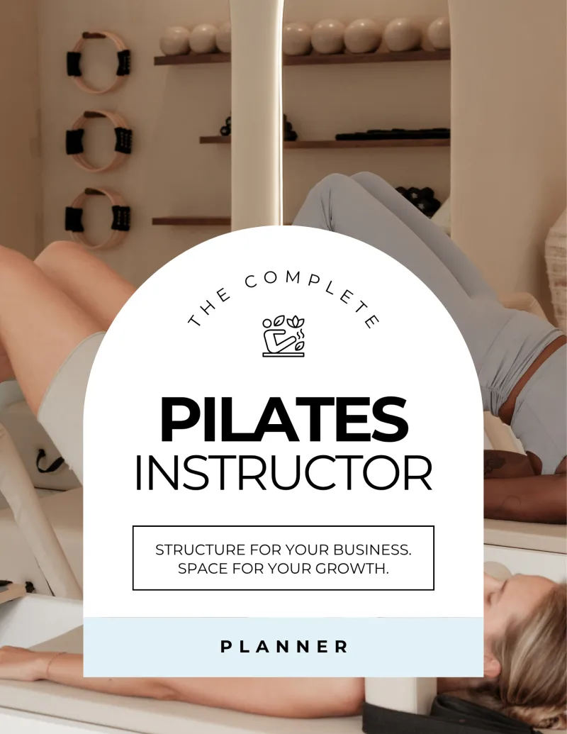The Complete Pilates Instructor Planner