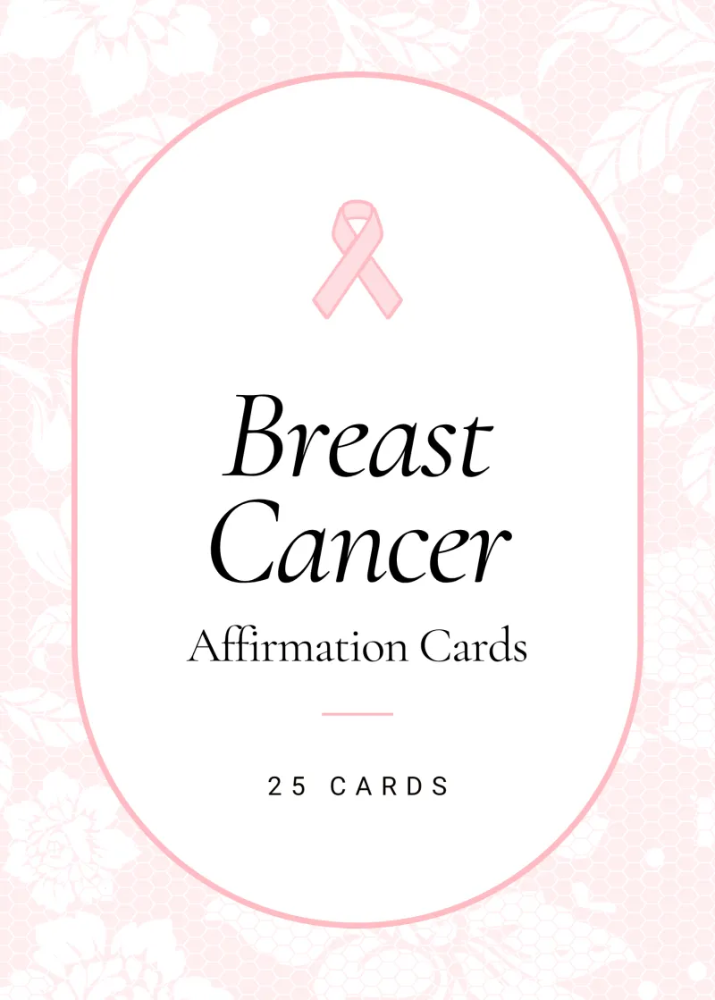 Breast Cancer Affirmation Card