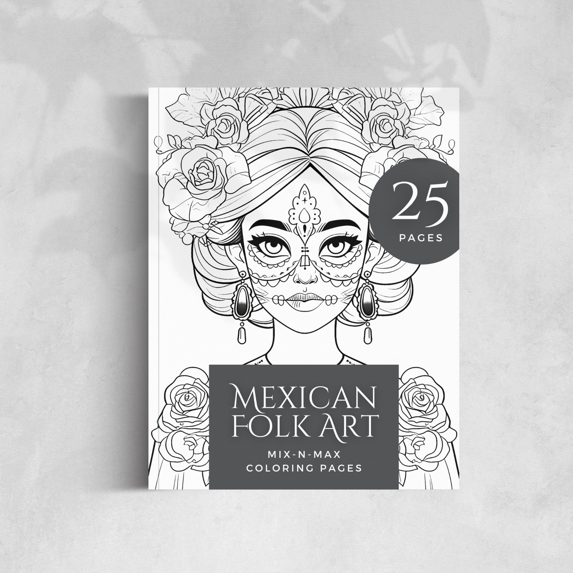 Mexican Folk Art Coloring Book