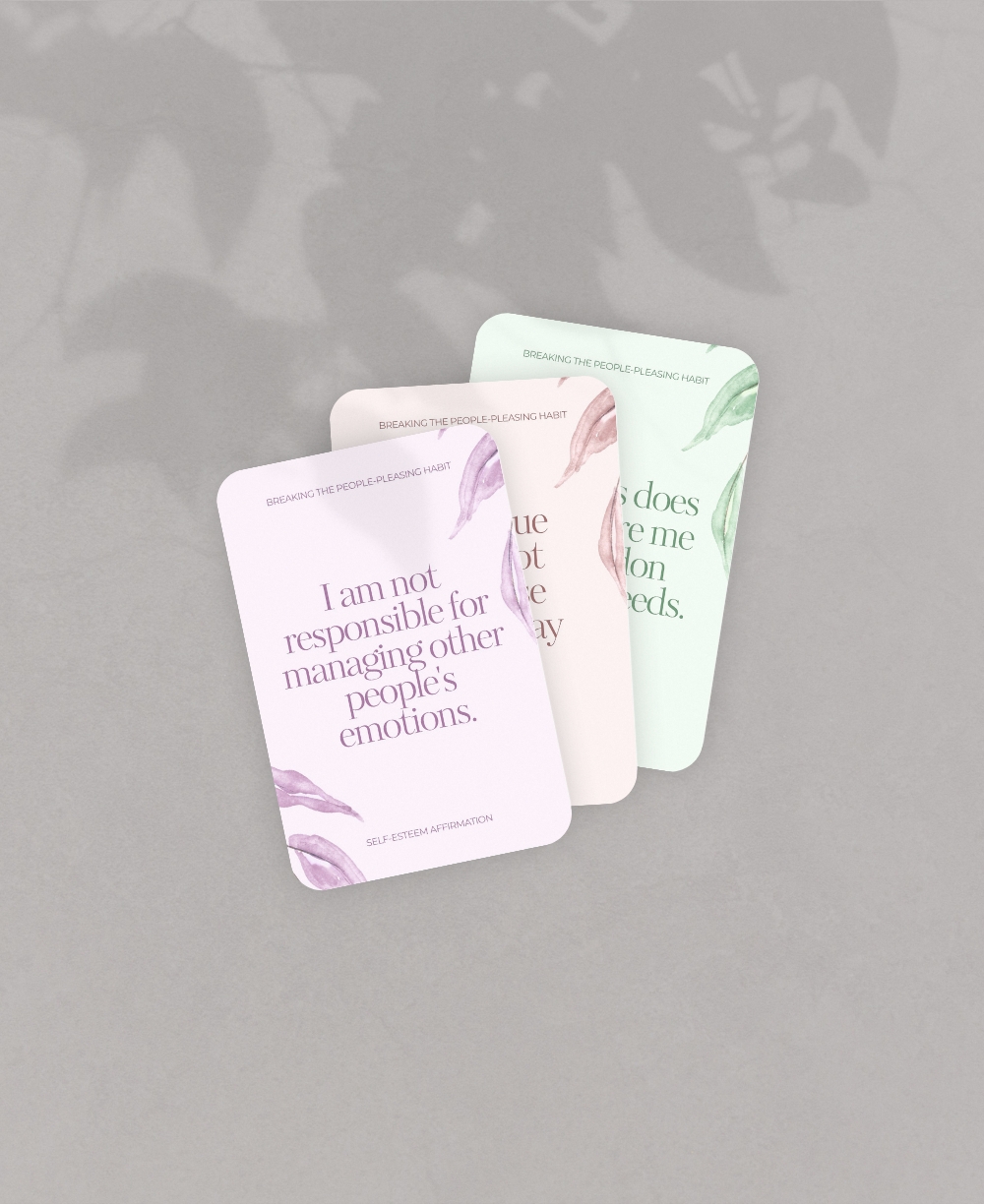 Self-Esteem Affirmation Cards