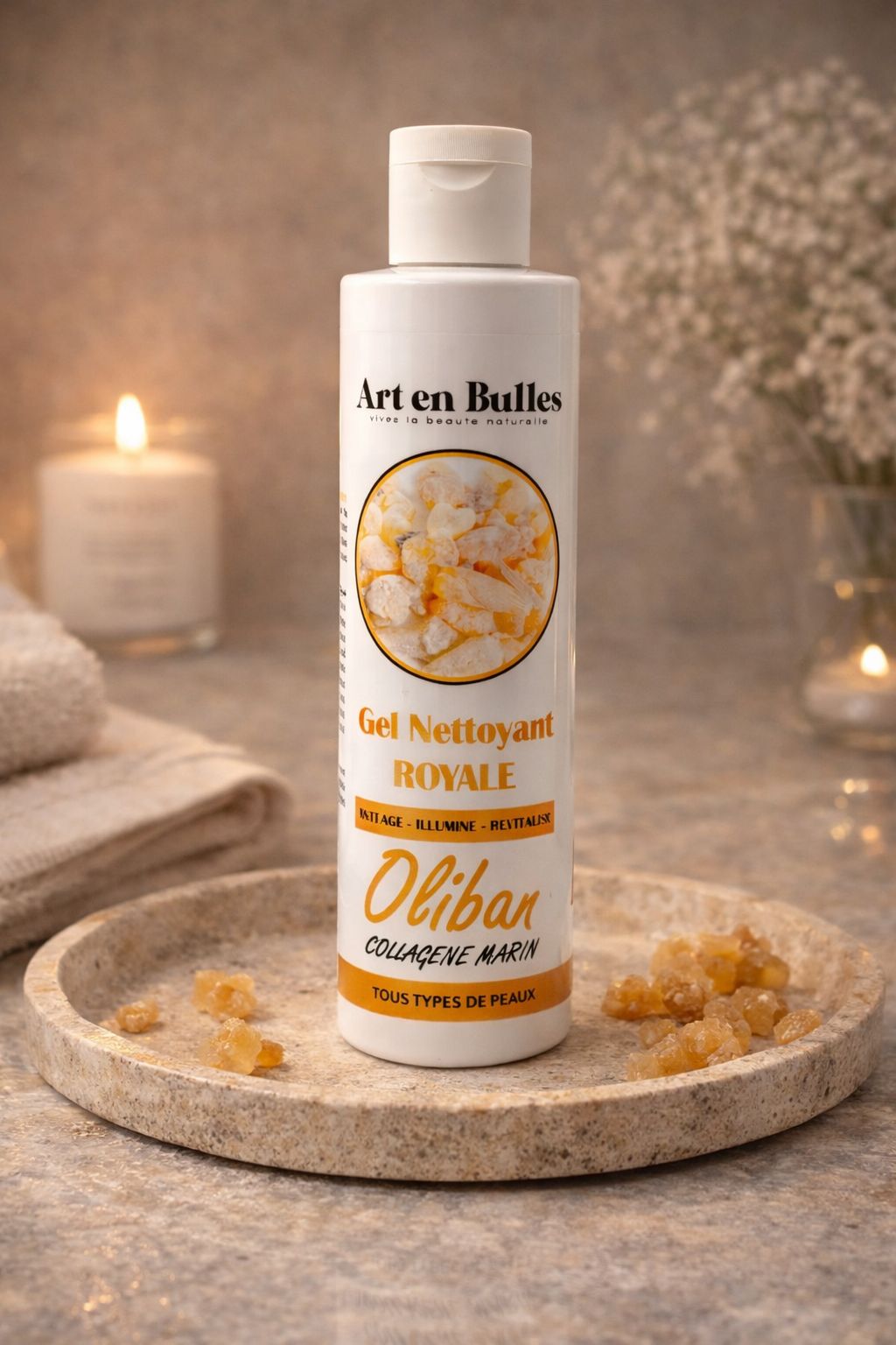 Gel Nettoyant Oliban Royale