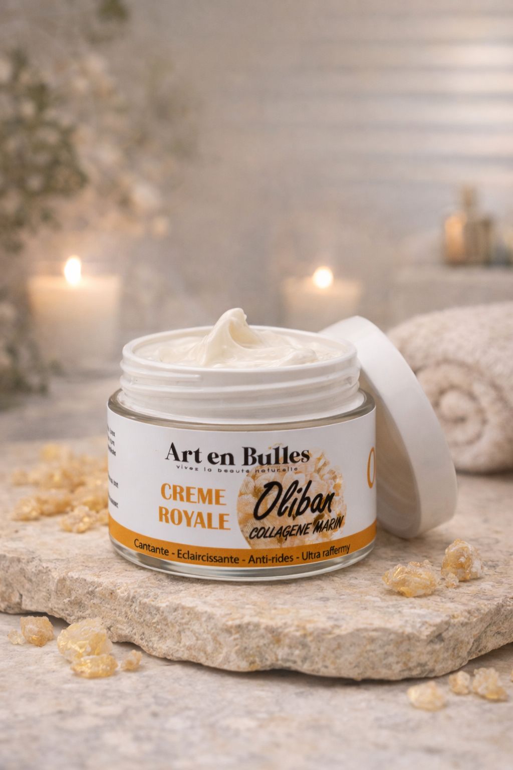 Crème Royale Oliban – Collagène Marin