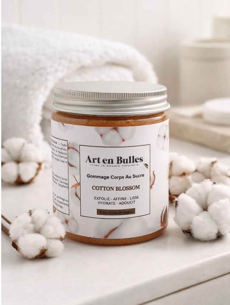 Gommage Corps au Sucre – Cotton Blossom