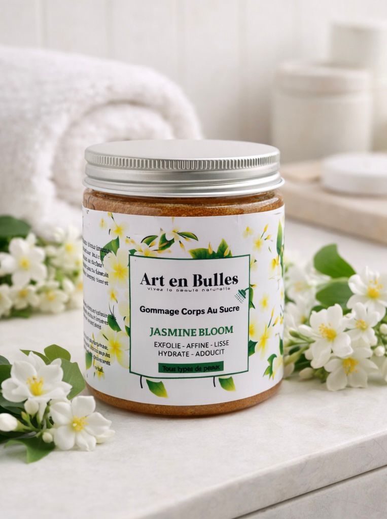 Gommage Corps au Sucre – Jasmine Bloom