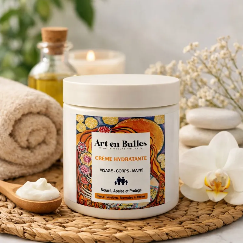 Crème Hydratante 3 en 1 Visage – Corps – Mains